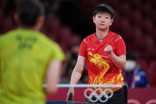 他在乒乓球